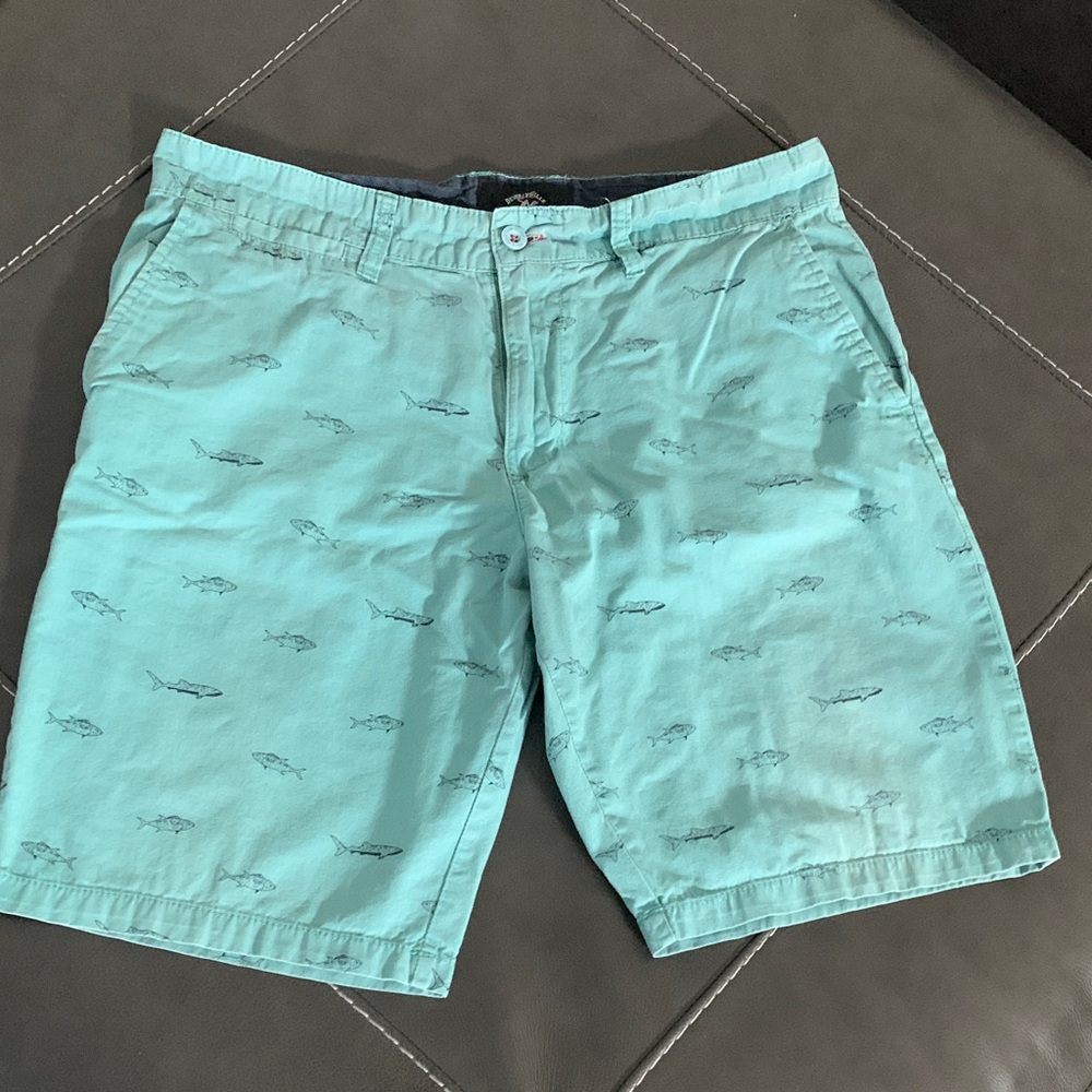 Beverly Hills Polo Club Teal and Navy Shorts